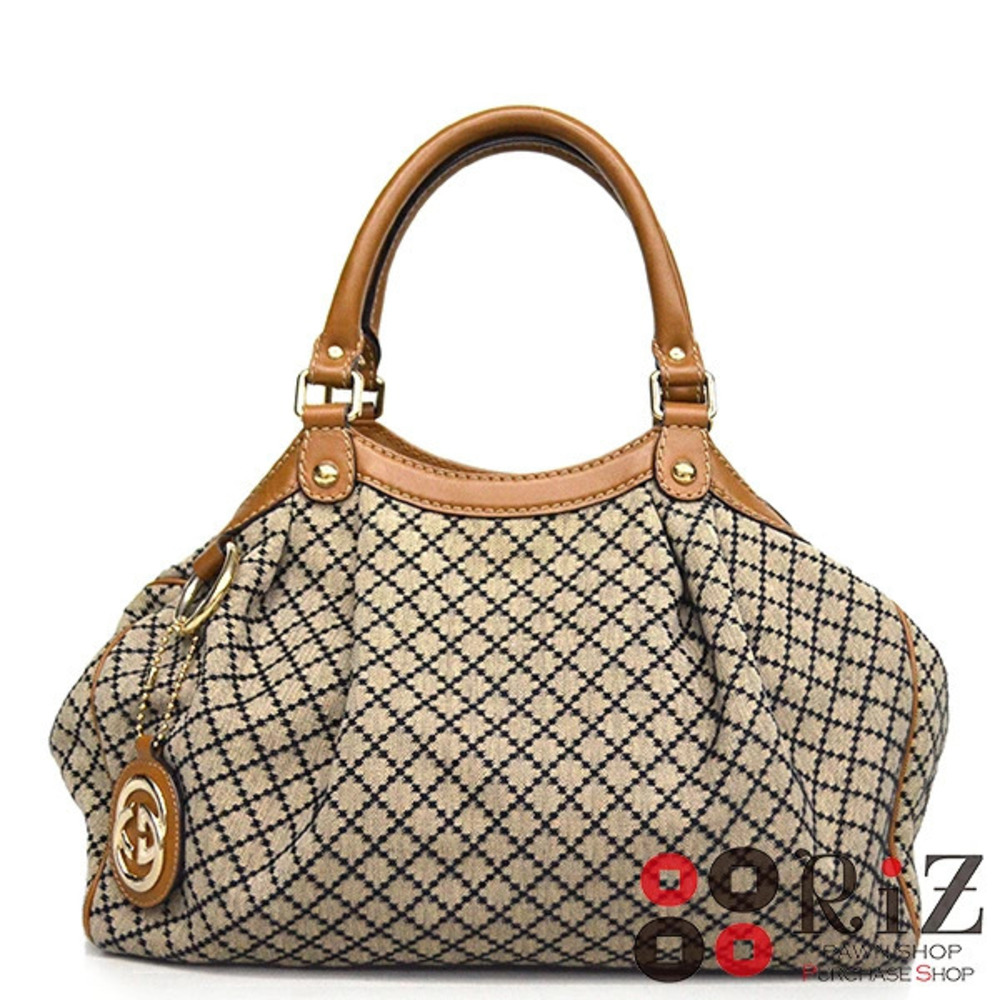 GUCCI Sukey Handbag Brown